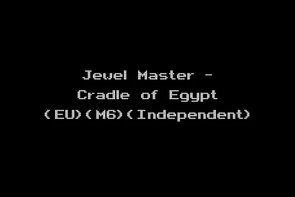 Jewel Master - Cradle of Egypt (EU)(M6)(Independent)