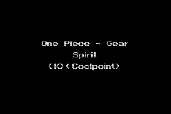 One Piece - Gear Spirit (K)(Coolpoint)