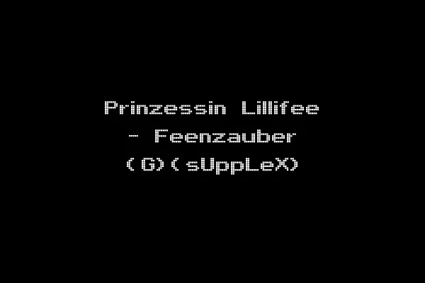 Prinzessin Lillifee - Feenzauber (G)(sUppLeX)
