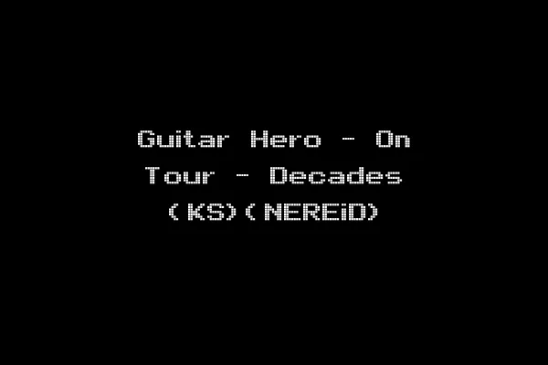 Guitar Hero - On Tour - Decades (KS)(NEREiD)
