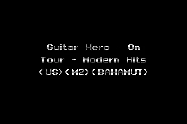 Guitar Hero - On Tour - Modern Hits (US)(M2)(BAHAMUT)