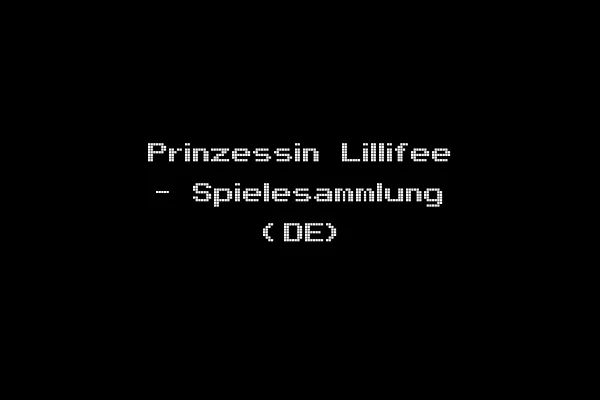 Prinzessin Lillifee - Spielesammlung (DE)