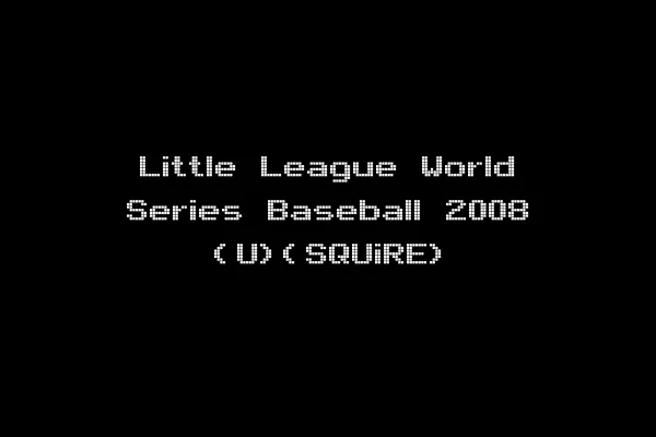 Little League World Series Baseball 2008 (U)(SQUiRE)