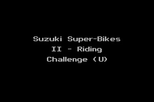 Suzuki Super-Bikes II - Riding Challenge (U)