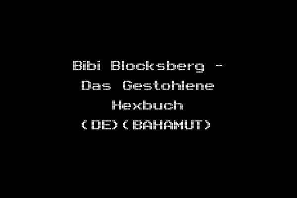 Bibi Blocksberg - Das Gestohlene Hexbuch (DE)(BAHAMUT)