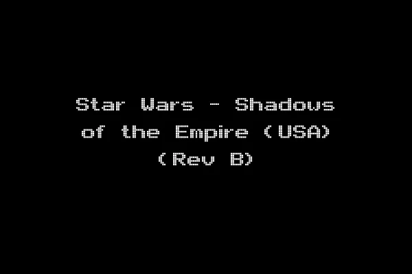 Star Wars - Shadows of the Empire (USA) (Rev B)