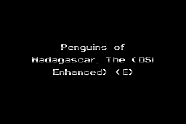 Penguins of Madagascar, The (DSi Enhanced) (E)