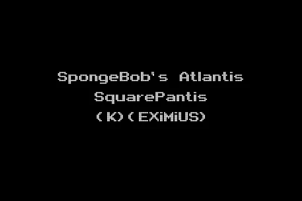 SpongeBob's Atlantis SquarePantis (K)(EXiMiUS)