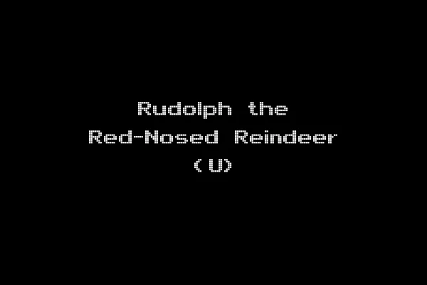 Rudolph the Red-Nosed Reindeer (U)