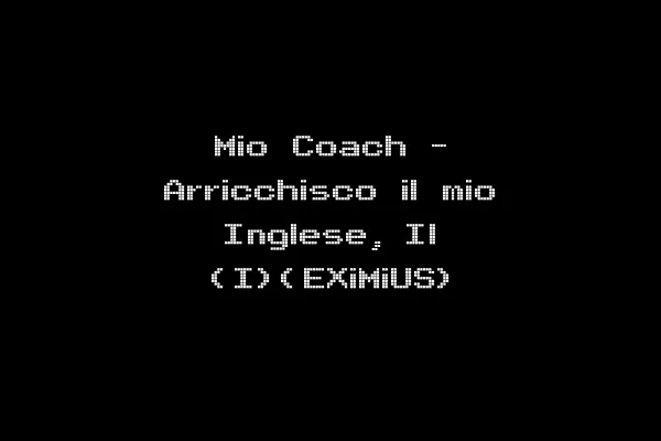 Mio Coach - Arricchisco il mio Inglese, Il (I)(EXiMiUS)