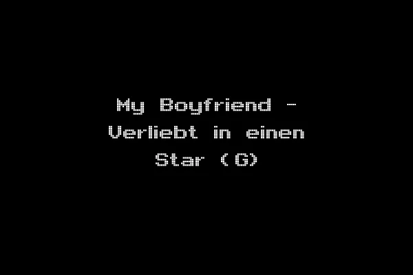 My Boyfriend - Verliebt in einen Star (G)