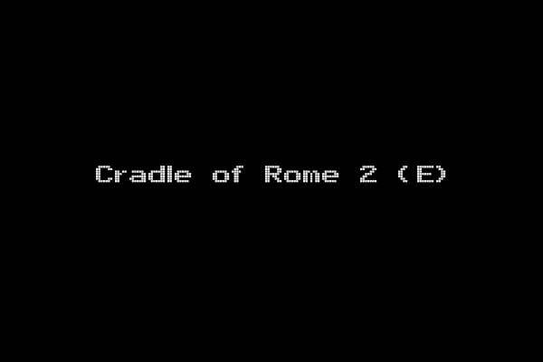 Cradle of Rome 2 (E)