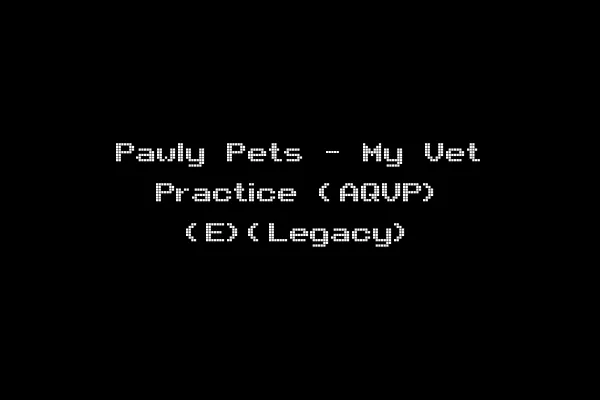 Pawly Pets - My Vet Practice (AQVP) (E)(Legacy)