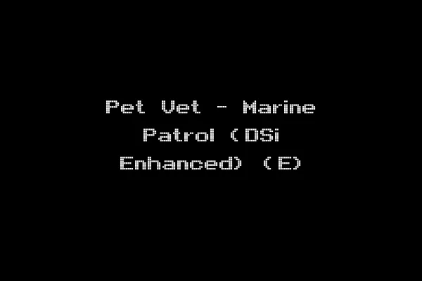 Pet Vet - Marine Patrol (DSi Enhanced) (E)