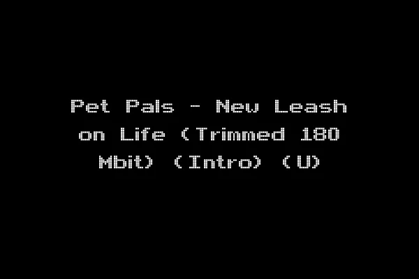 Pet Pals - New Leash on Life (Trimmed 180 Mbit) (Intro) (U)