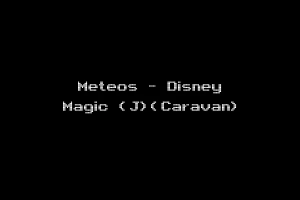 Meteos - Disney Magic (J)(Caravan)