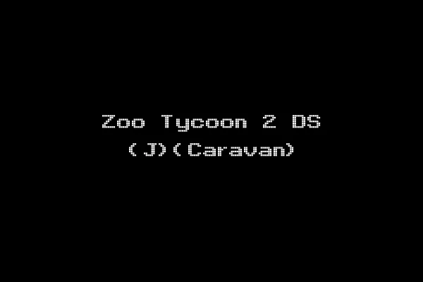 Zoo Tycoon 2 DS (J)(Caravan)