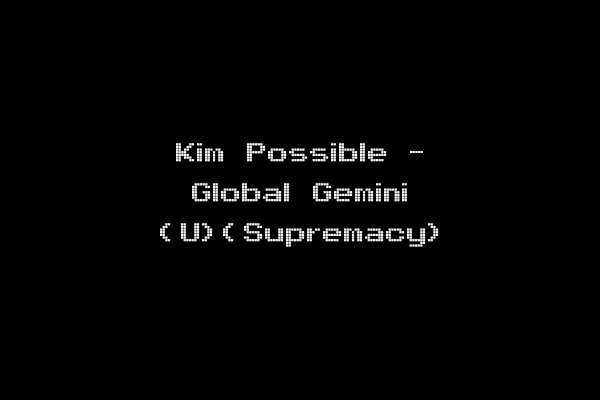 Kim Possible - Global Gemini (U)(Supremacy)