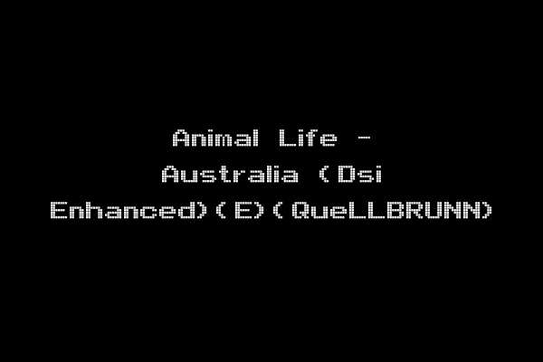 Animal Life - Australia (Dsi Enhanced)(E)(QueLLBRUNN)