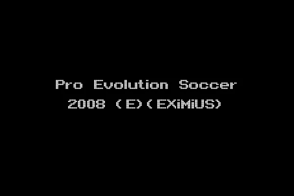 Pro Evolution Soccer 2008 (E)(EXiMiUS)