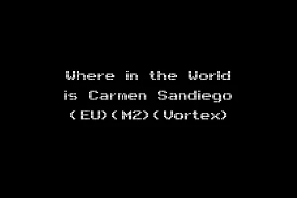 Where in the World is Carmen Sandiego (EU)(M2)(Vortex)