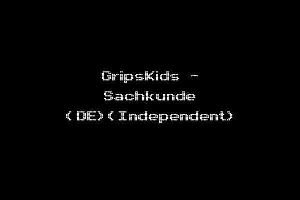 GripsKids - Sachkunde (DE)(Independent)