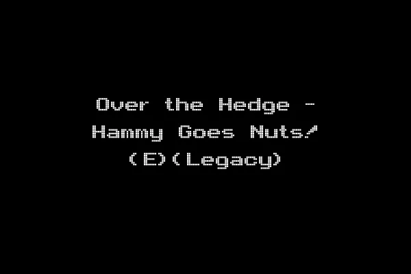 Over the Hedge - Hammy Goes Nuts! (E)(Legacy)