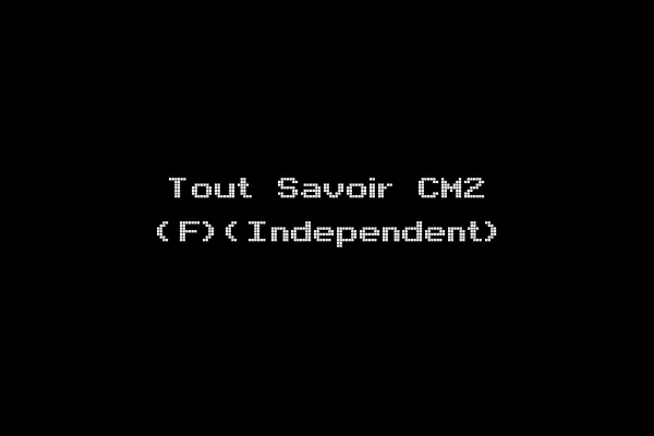 Tout Savoir CM2 (F)(Independent)