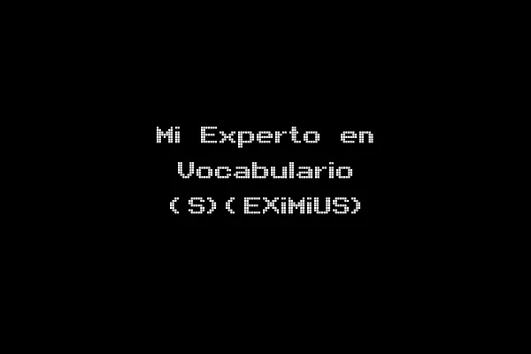 Mi Experto en Vocabulario (S)(EXiMiUS)