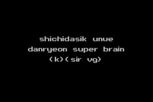 shichidasik unwe danryeon super brain (k)(sir vg)