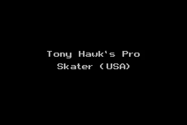 Tony Hawk's Pro Skater (USA)