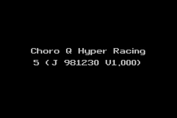 Choro Q Hyper Racing 5 (J 981230 V1.000)