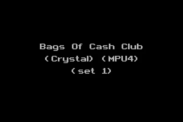 Bags Of Cash Club (Crystal) (MPU4) (set 1)
