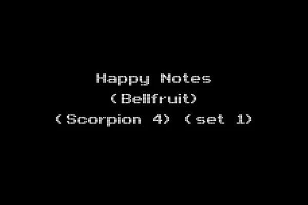 Happy Notes (Bellfruit) (Scorpion 4) (set 1)