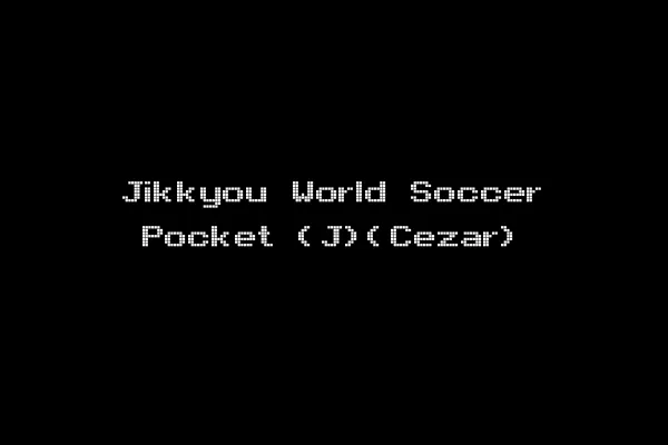Jikkyou World Soccer Pocket (J)(Cezar)