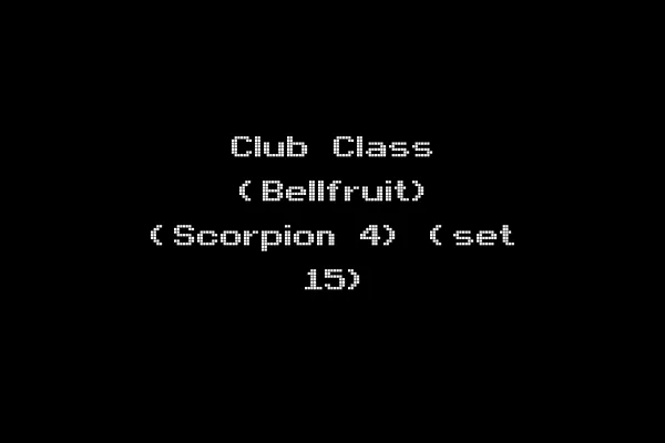 Club Class (Bellfruit) (Scorpion 4) (set 15)