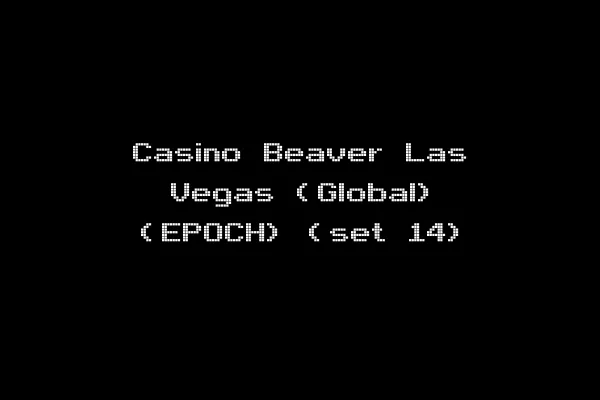 Casino Beaver Las Vegas (Global) (EPOCH) (set 14)