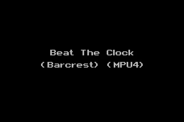 Beat The Clock (Barcrest) (MPU4)