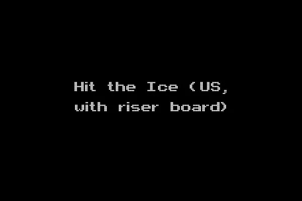 Hit the Ice (US, with riser board)