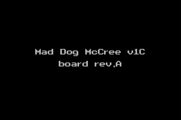 Mad Dog McCree v1C board rev.A