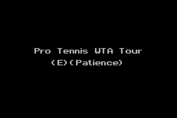 Pro Tennis WTA Tour (E)(Patience)