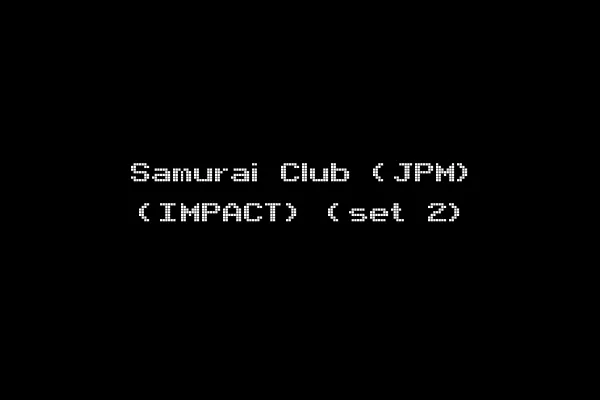 Samurai Club (JPM) (IMPACT) (set 2)