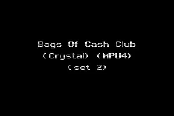 Bags Of Cash Club (Crystal) (MPU4) (set 2)