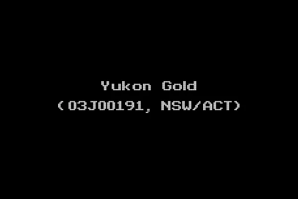 Yukon Gold (03J00191, NSW/ACT)