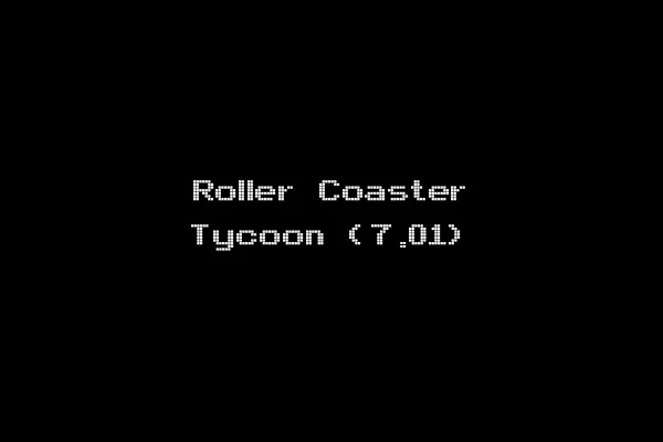 Roller Coaster Tycoon (7.01)