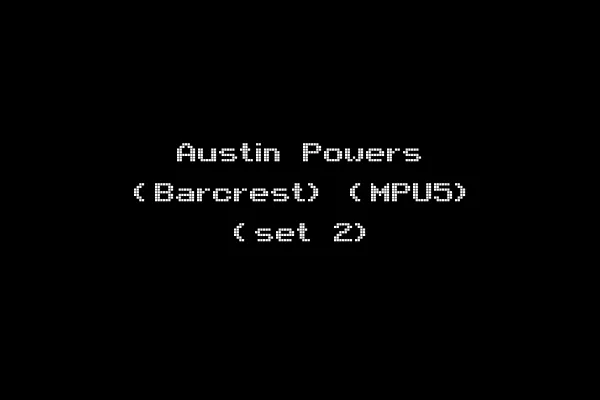 Austin Powers (Barcrest) (MPU5) (set 2)