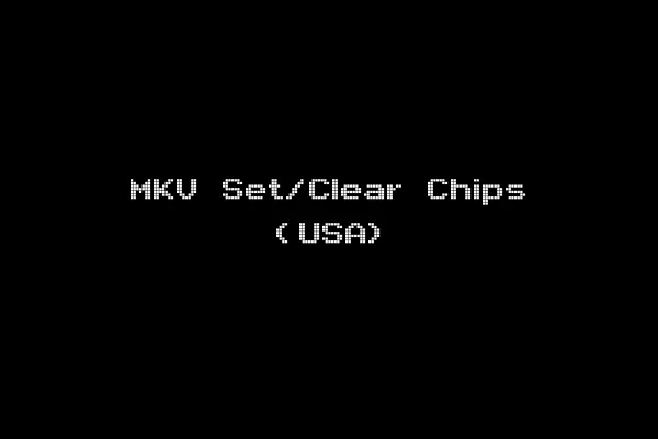 MKV Set/Clear Chips (USA)