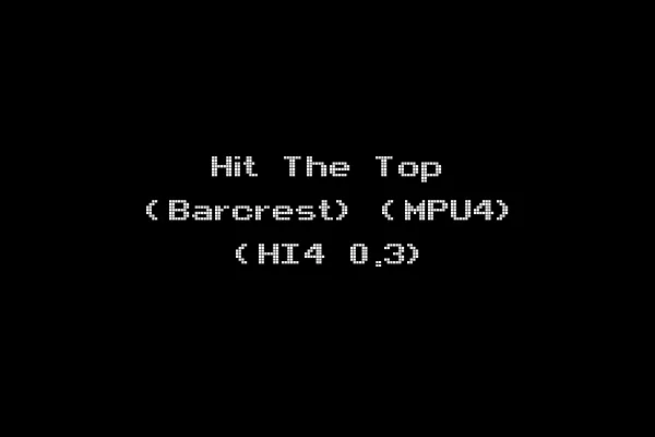 Hit The Top (Barcrest) (MPU4) (HI4 0.3)