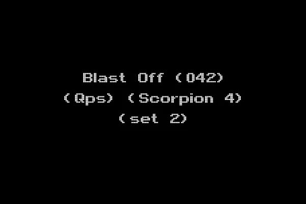 Blast Off (042) (Qps) (Scorpion 4) (set 2)