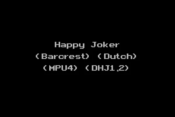 Happy Joker (Barcrest) (Dutch) (MPU4) (DHJ1.2)